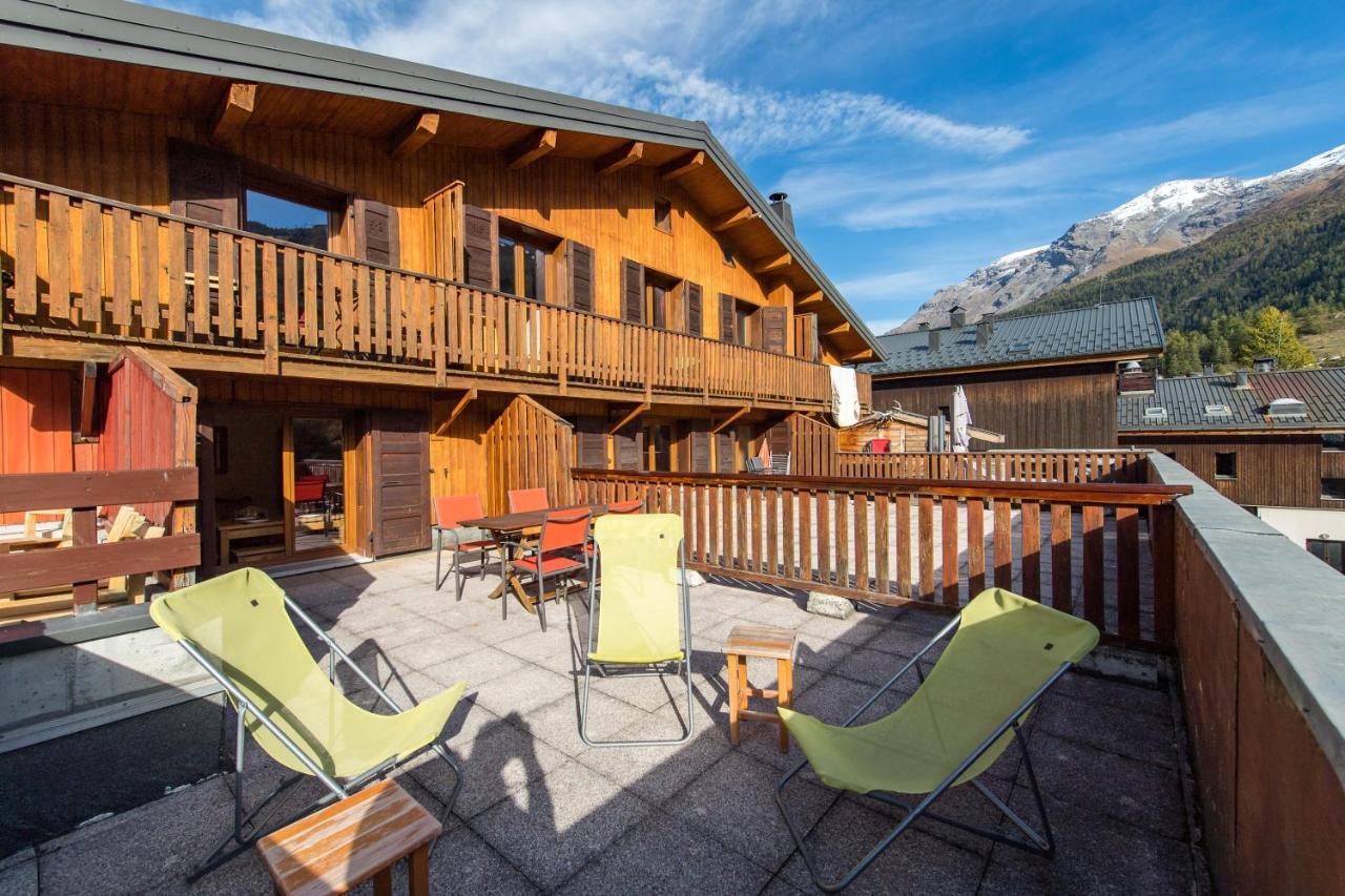 Fleurs Et Neige Apartment Lanslevillard Bagian luar foto