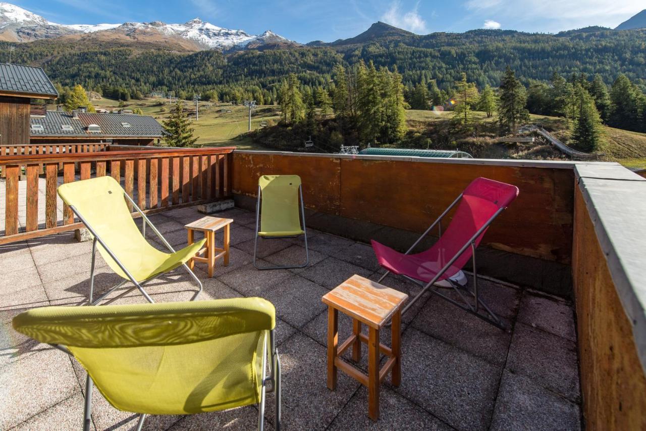 Fleurs Et Neige Apartment Lanslevillard Bagian luar foto